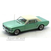 232-PRD Ford Mustang 1965 г. зеленый металлик/белый